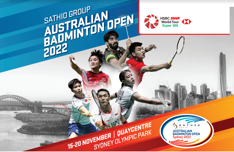 M & Q Released Sathio Group Australian Badminton Open